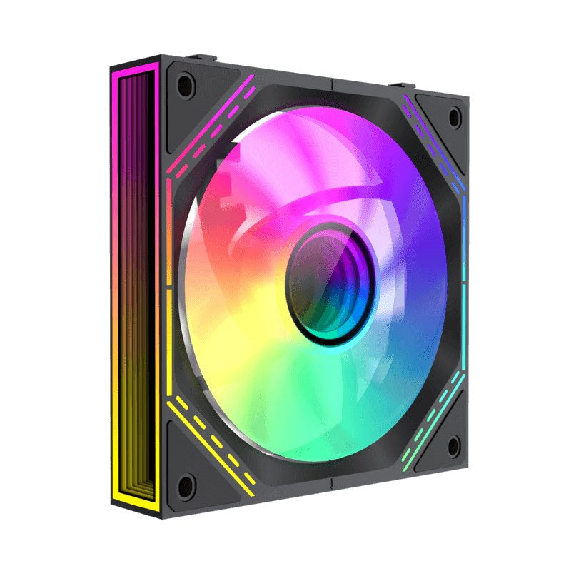 GameMax FN12A-S3I-B 120mm ARGB Case Fan (Pack of 3) GameMax FN12A-S3I-B 120mm ARGB Case Fan (Pack of 3)
